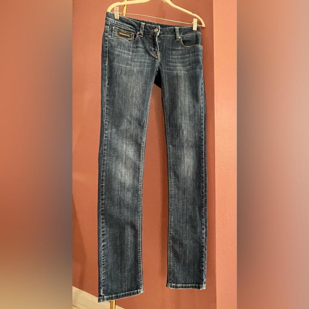 Burberry Stretch Indigo Denim Jeans.